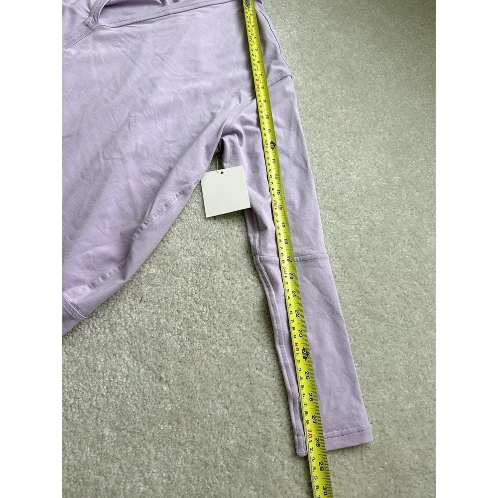 NEW Lululemon Back In Action Long Sleeve V-Neck Size 12 Purple